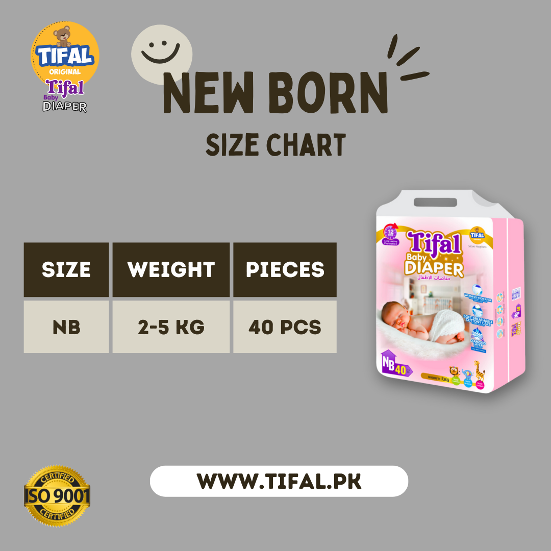 New Born - Size Chart